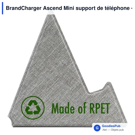 Support de téléphone personnalisable BrandCharger Ascend Mini avec logo - Image 5