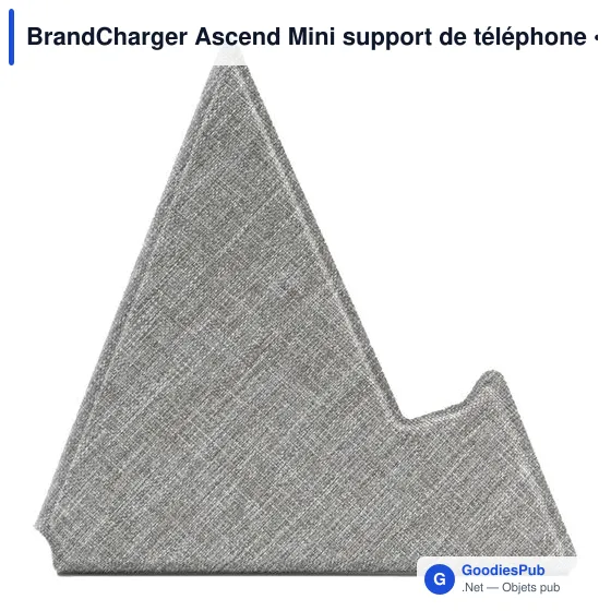 Support de téléphone personnalisable BrandCharger Ascend Mini avec logo - Image 9