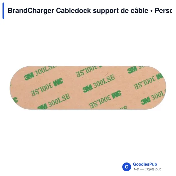 Support de câble personnalisable BrandCharger pour un bureau organiséavec logo - Image 3