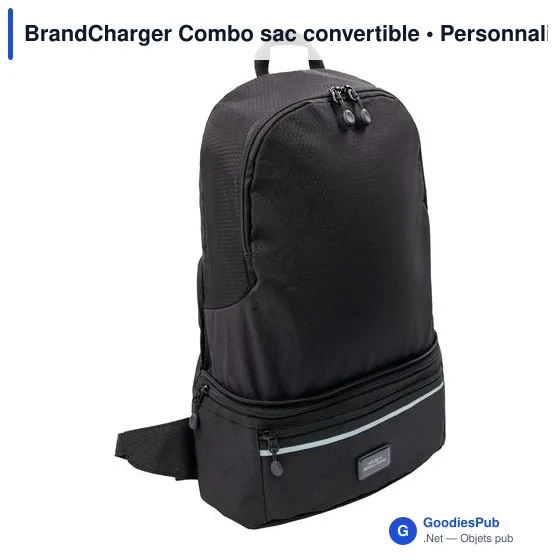 Sac convertible personnalisable BrandCharger Combo avec logo - Image 2