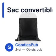 Sac convertible personnalisable BrandCharger Combo avec logo - Miniature 3