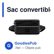 Sac convertible personnalisable BrandCharger Combo avec logo - Miniature 4