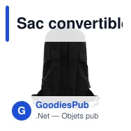 Sac convertible personnalisable BrandCharger Combo avec logo - Miniature 6