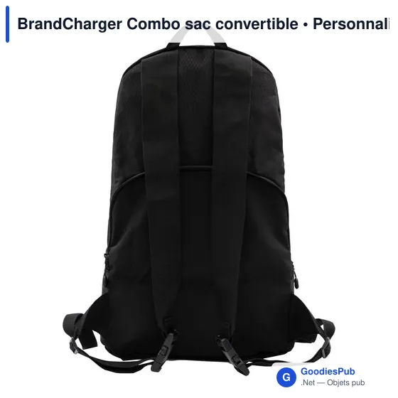 Sac convertible personnalisable BrandCharger Combo avec logo - Image 6