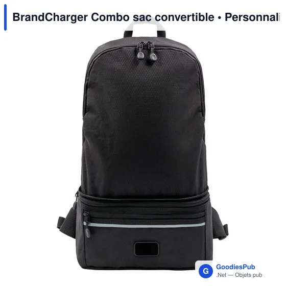Sac convertible personnalisable BrandCharger Combo avec logo - Image 7