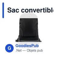 Sac convertible personnalisable BrandCharger Combo avec logo - Miniature 9