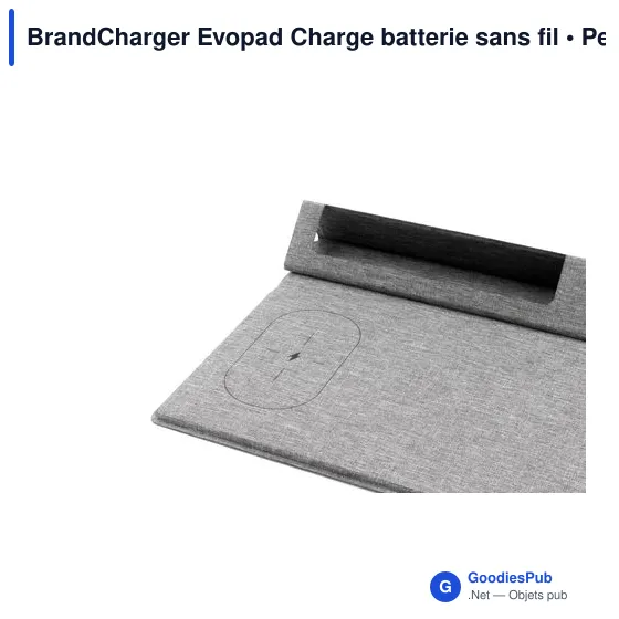 Tapis de souris multifonctionnel personnalisable avec logo - BrandCharger Evopad - Image 3