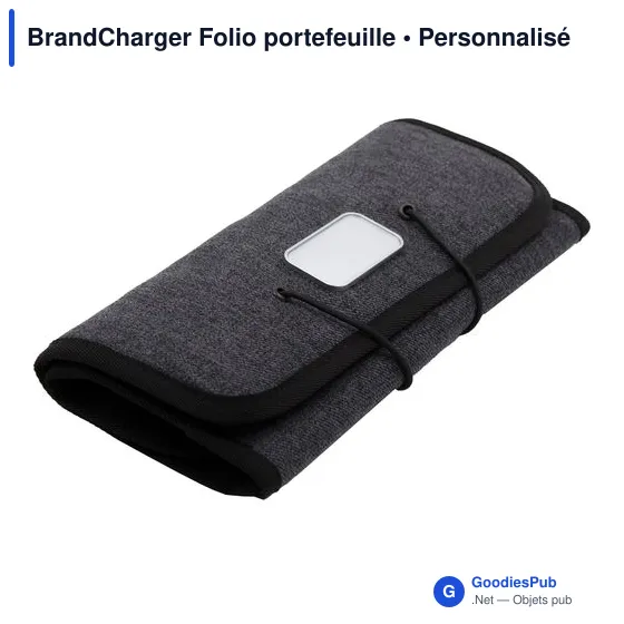 Portefeuille BrandCharger personnalisable pour appareils numériques etavec logo - Image 2