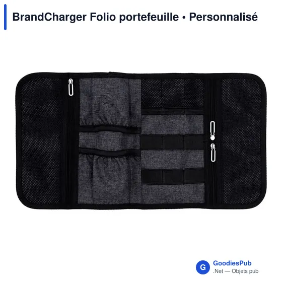 Portefeuille BrandCharger personnalisable pour appareils numériques etavec logo - Image 3