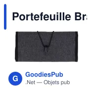 Portefeuille BrandCharger personnalisable pour appareils numériques etavec logo - Miniature 4