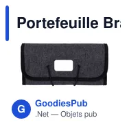 Portefeuille BrandCharger personnalisable pour appareils numériques etavec logo - Miniature 5