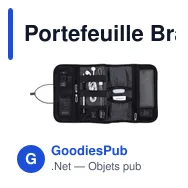 Portefeuille BrandCharger personnalisable pour appareils numériques etavec logo - Miniature 8