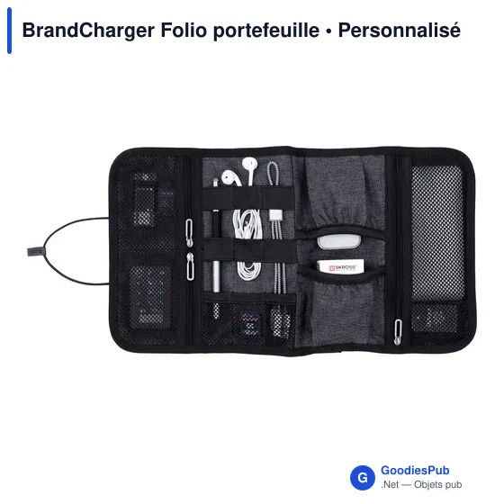 Portefeuille BrandCharger personnalisable pour appareils numériques etavec logo - Image 8