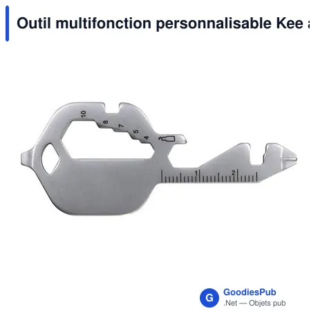 Outil multifonction personnalisable Kee avec logo - BrandCharger