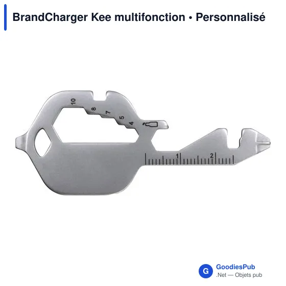 Outil multifonction personnalisable Kee avec logo - BrandCharger - Image 1