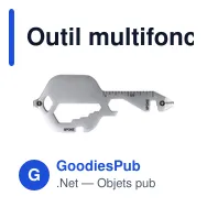 Outil multifonction personnalisable Kee avec logo - BrandCharger - Miniature 6