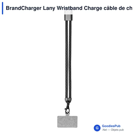 Câble de chargement personnalisable BrandCharger avec logo - Image 2