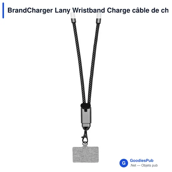 Câble de chargement personnalisable BrandCharger avec logo - Image 3