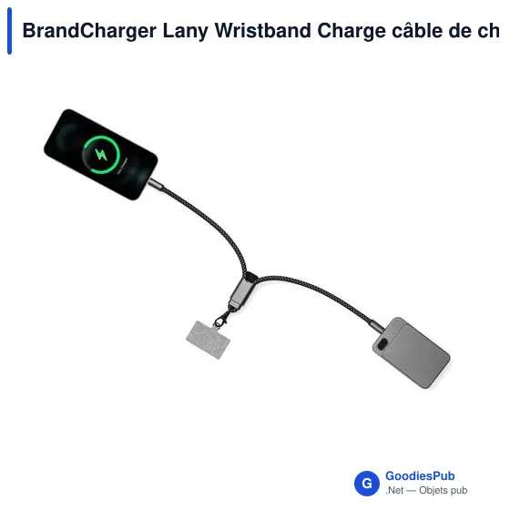 Câble de chargement personnalisable BrandCharger avec logo - Image 4