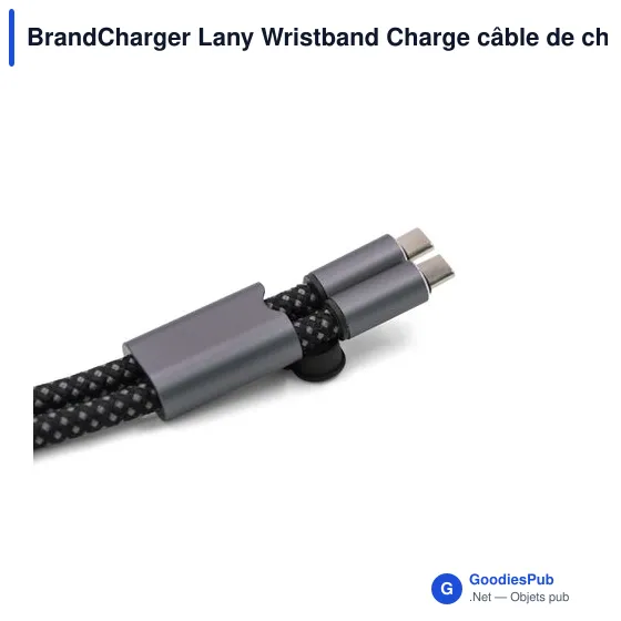 Câble de chargement personnalisable BrandCharger avec logo - Image 7