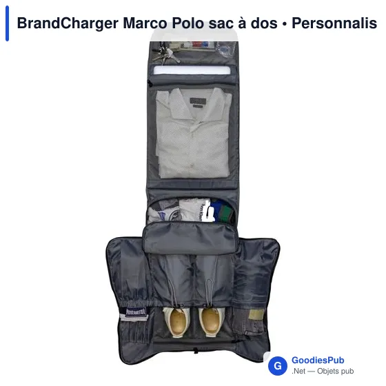 Sac à dos personnalisable Marco Polo avec logo - BrandCharger - Image 11