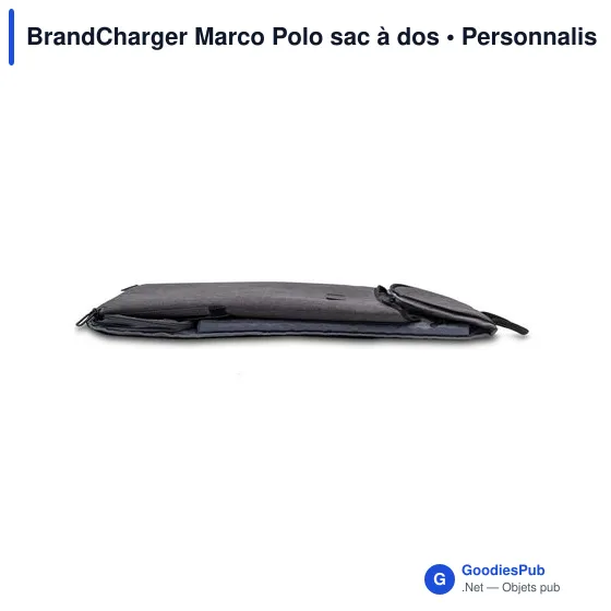Sac à dos personnalisable Marco Polo avec logo - BrandCharger - Image 5