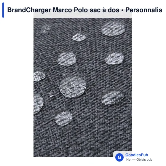 Sac à dos personnalisable Marco Polo avec logo - BrandCharger - Image 9
