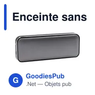 Enceinte sans fil personnalisable BrandCharger Nano Pro avec logo - Miniature 2