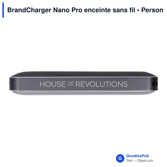 Enceinte sans fil personnalisable BrandCharger Nano Pro avec logo - Image 3