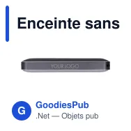 Enceinte sans fil personnalisable BrandCharger Nano Pro avec logo - Miniature 4