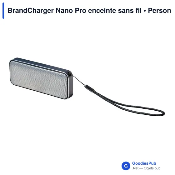 Enceinte sans fil personnalisable BrandCharger Nano Pro avec logo - Image 9