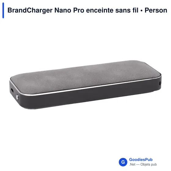 Enceinte sans fil personnalisable BrandCharger Nano Pro avec logo - Image 10