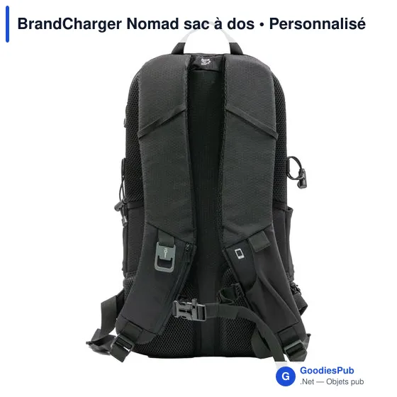 Sac à dos personnalisable BrandCharger Nomad avec logo - Image 5