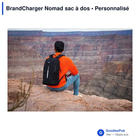 Sac à dos personnalisable BrandCharger Nomad avec logo - Image 8