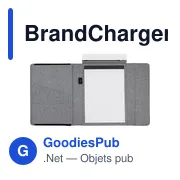 Conférencier personnalisable Noty Folio avec logo - BrandCharger - Miniature 4