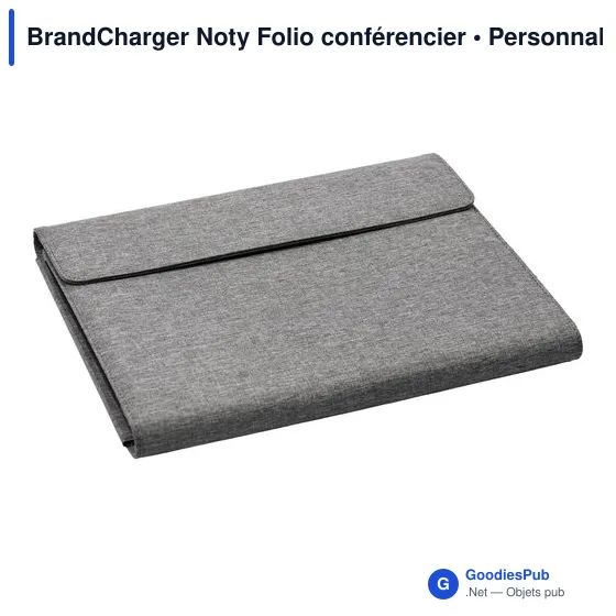 Conférencier personnalisable Noty Folio avec logo - BrandCharger - Image 5