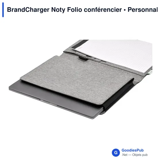 Conférencier personnalisable Noty Folio avec logo - BrandCharger - Image 6