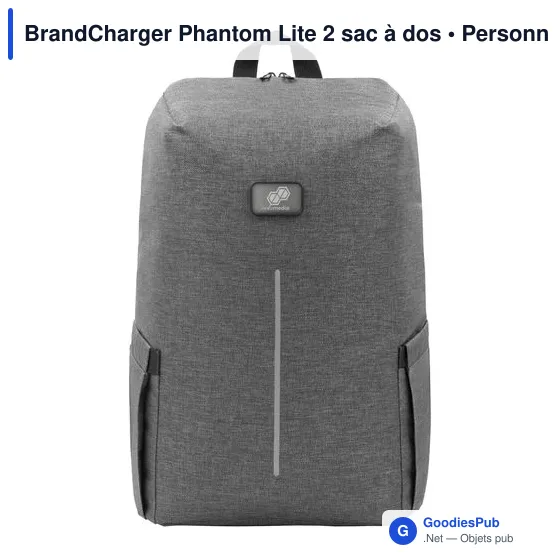 Sac à dos personnalisable BrandCharger Phantom Lite 2 avec logo - Image 4