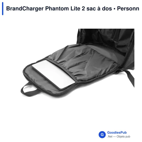 Sac à dos personnalisable BrandCharger Phantom Lite 2 avec logo - Image 7