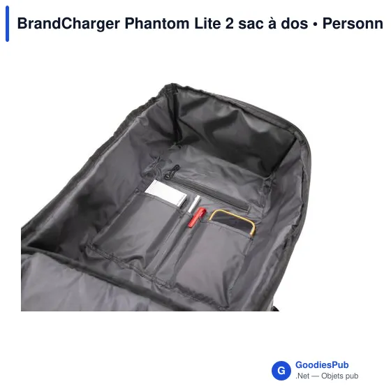 Sac à dos personnalisable BrandCharger Phantom Lite 2 avec logo - Image 8