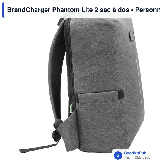 Sac à dos personnalisable BrandCharger Phantom Lite 2 avec logo - Image 10