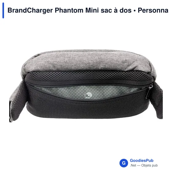Sac à dos personnalisable BrandCharger Phantom Mini avec logo - Image 11