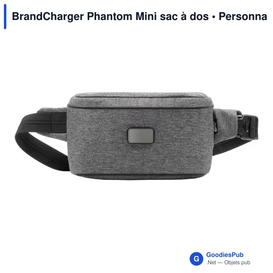 Sac à dos personnalisable BrandCharger Phantom Mini avec logo - Image 12