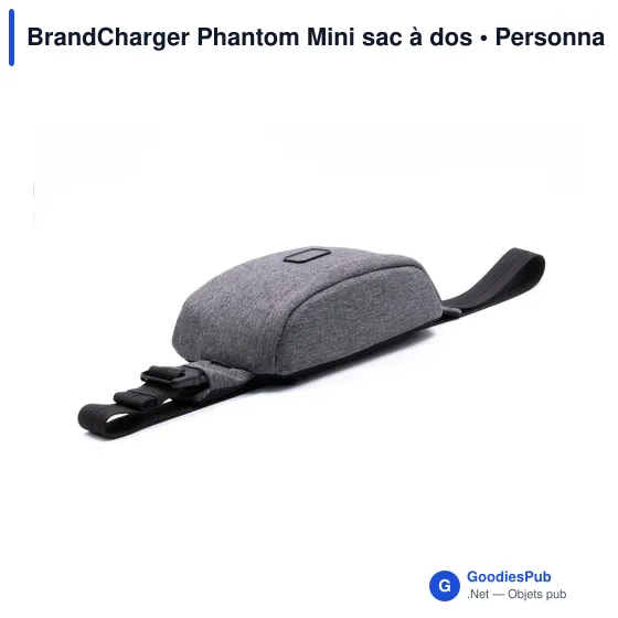 Sac à dos personnalisable BrandCharger Phantom Mini avec logo - Image 4