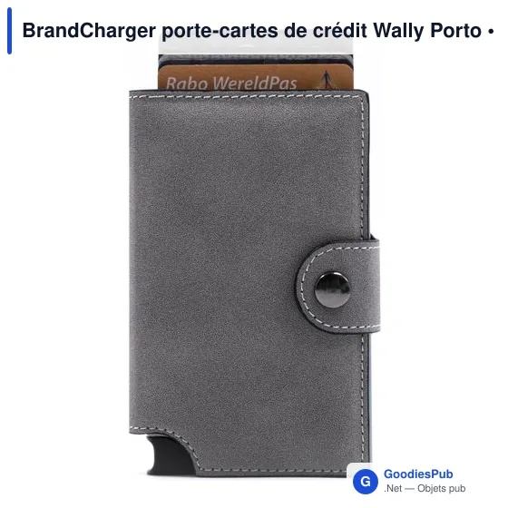 BrandCharger porte-cartes de crédit Wally Porto - Image 1