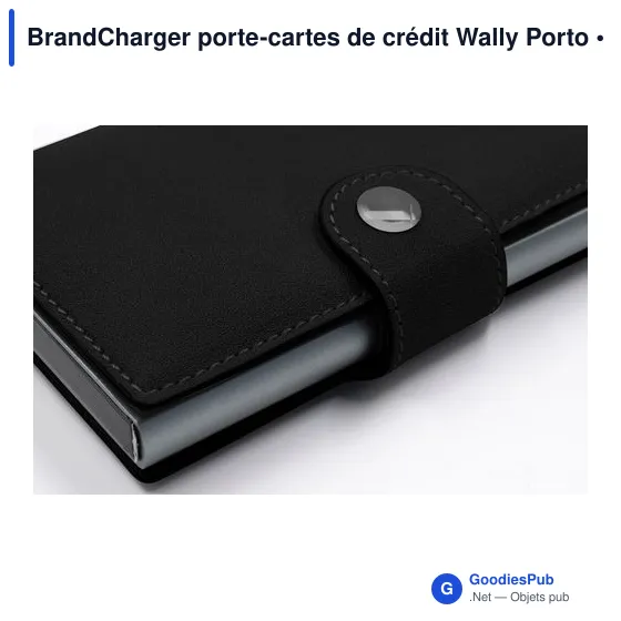 BrandCharger porte-cartes de crédit Wally Porto - Image 11