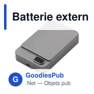 Batterie externe personnalisable Powerwave 10 000 avec logo - Miniature 9