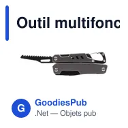 Outil multifonction personnalisable BrandCharger Ranger avec logo - Miniature 7