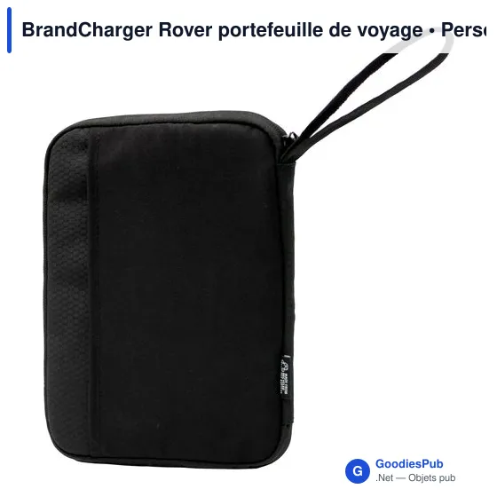 Portefeuille de voyage personnalisable BrandCharger Rover avec logo - Image 6
