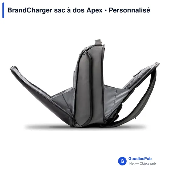 Sac à dos personnalisable BrandCharger Apex avec logo - Image 3